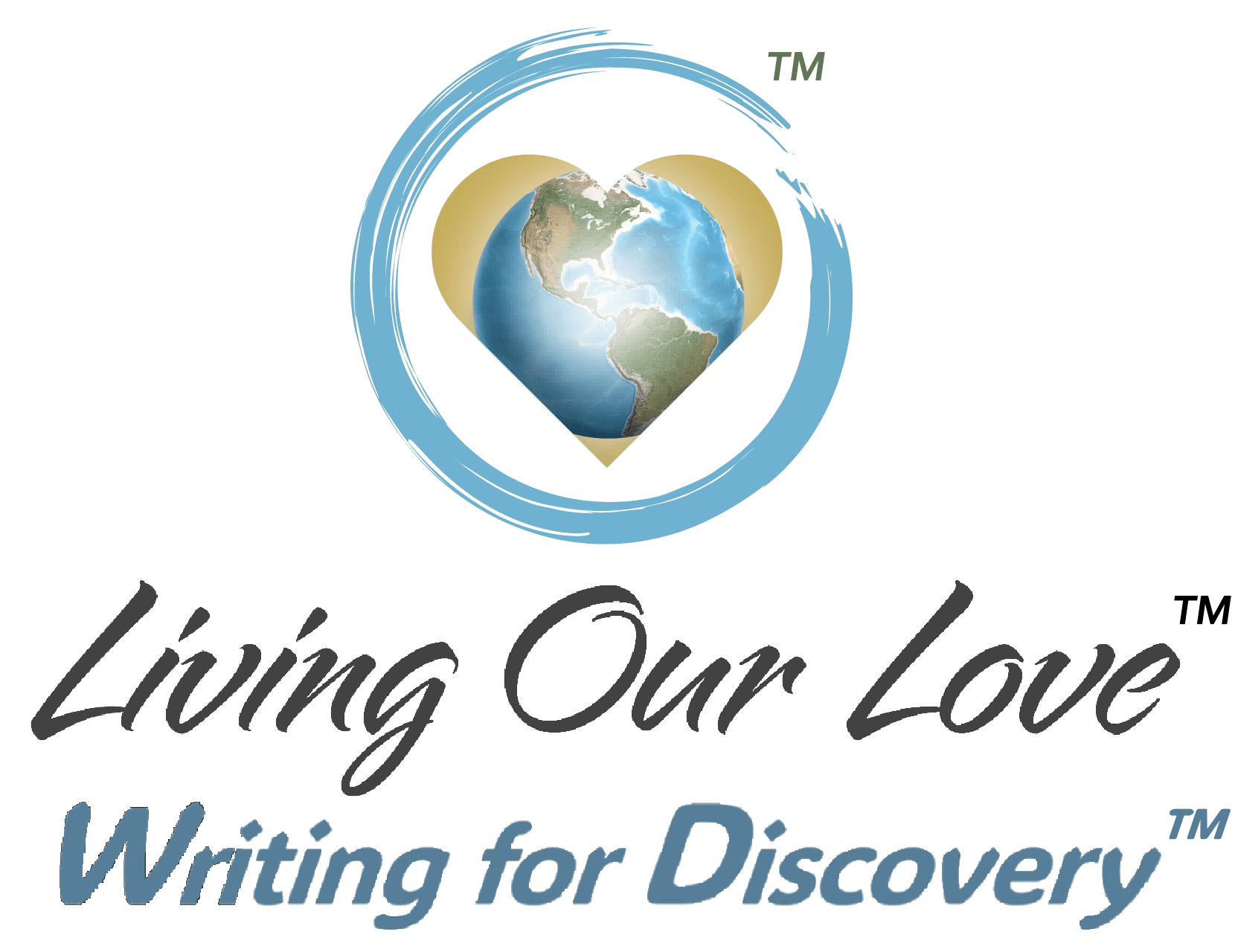Living Our Love Square Logo Transparent Backgorund With TM